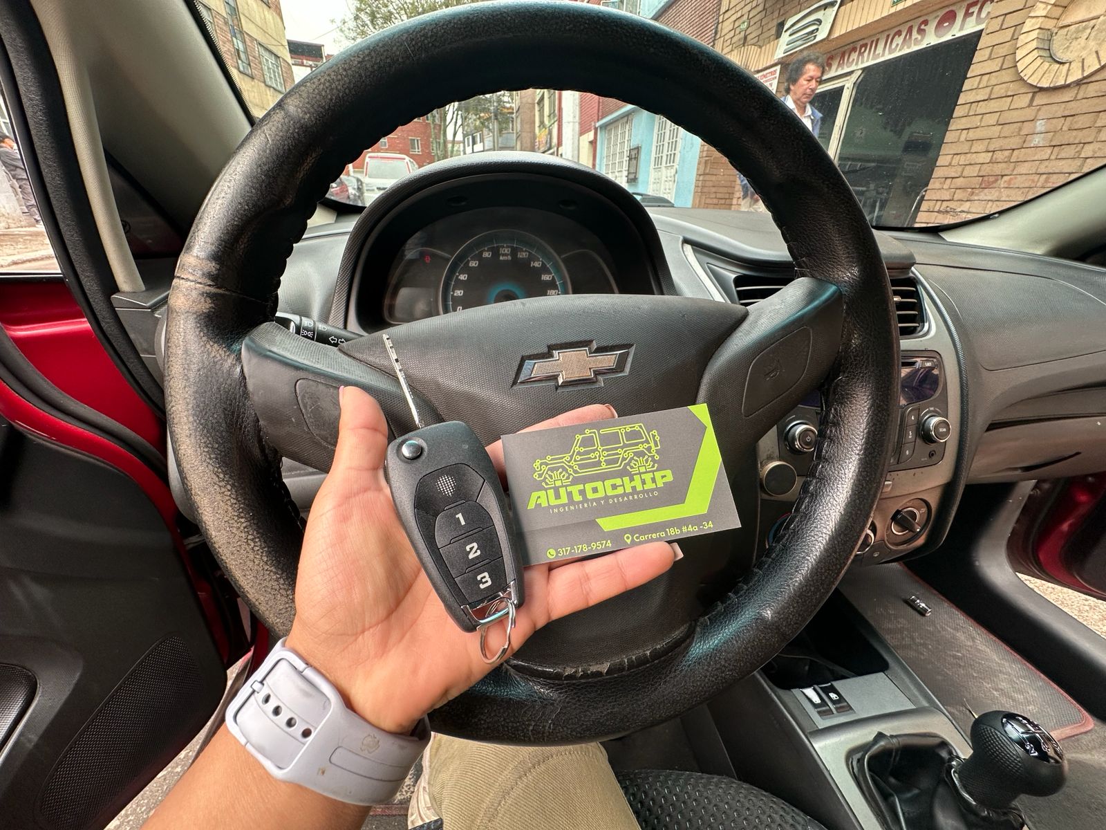 Chevrolet - Copia llave tipo navaja - AUTOCHIP Bogotá