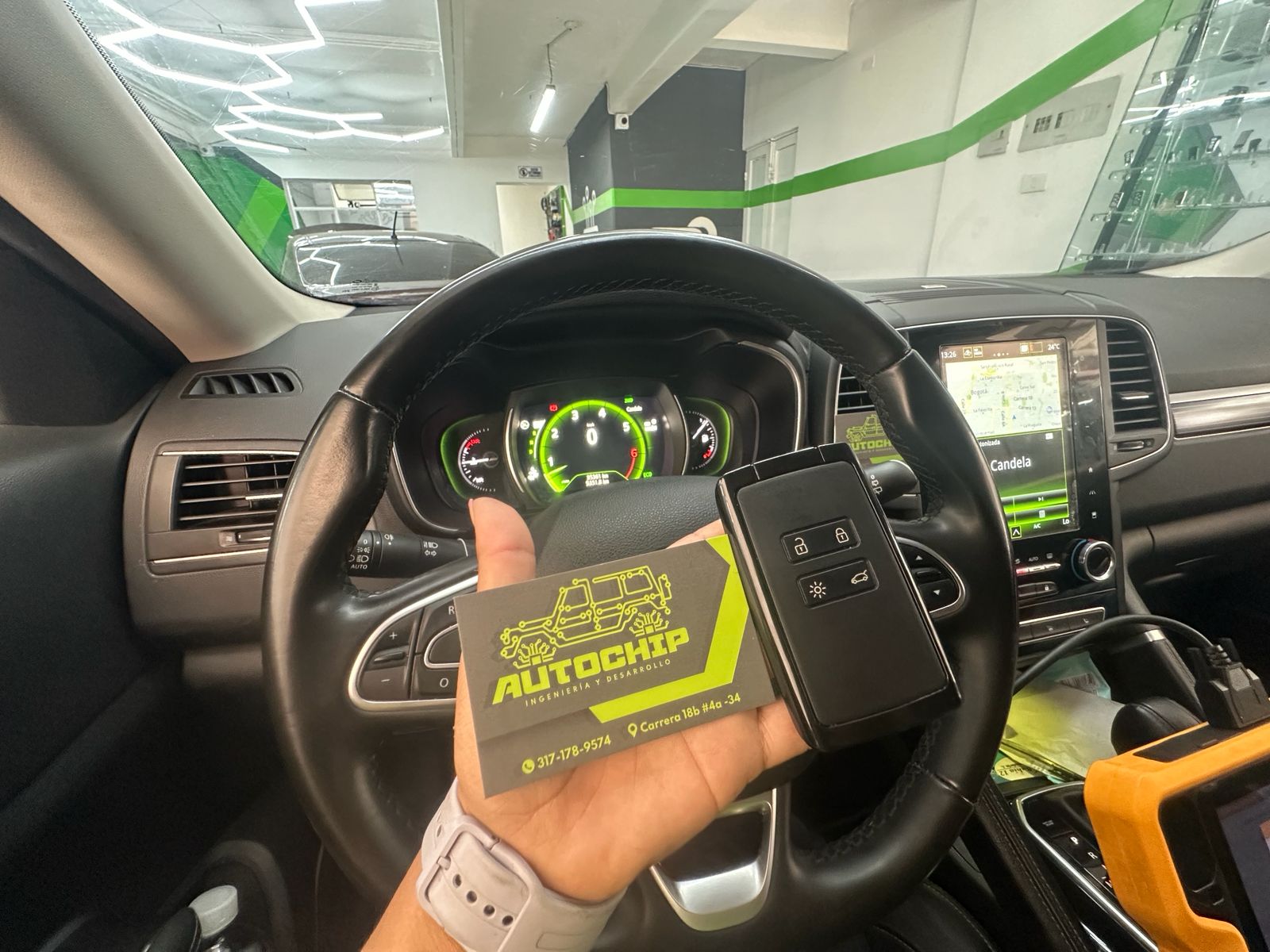 Renault Koleos - Programación de tarjeta - AUTOCHIP Bogotá